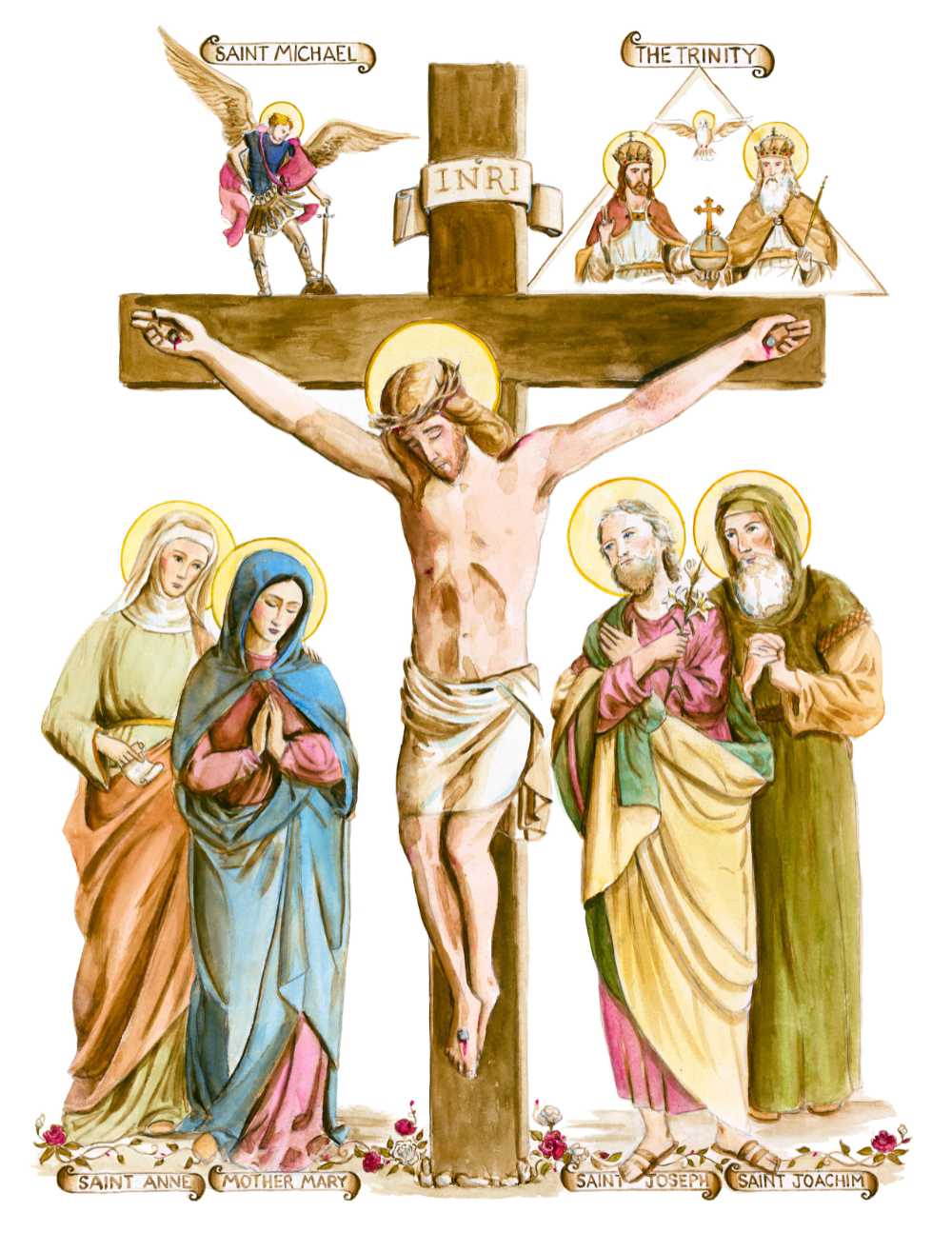 Heilige Familie Altar Bild